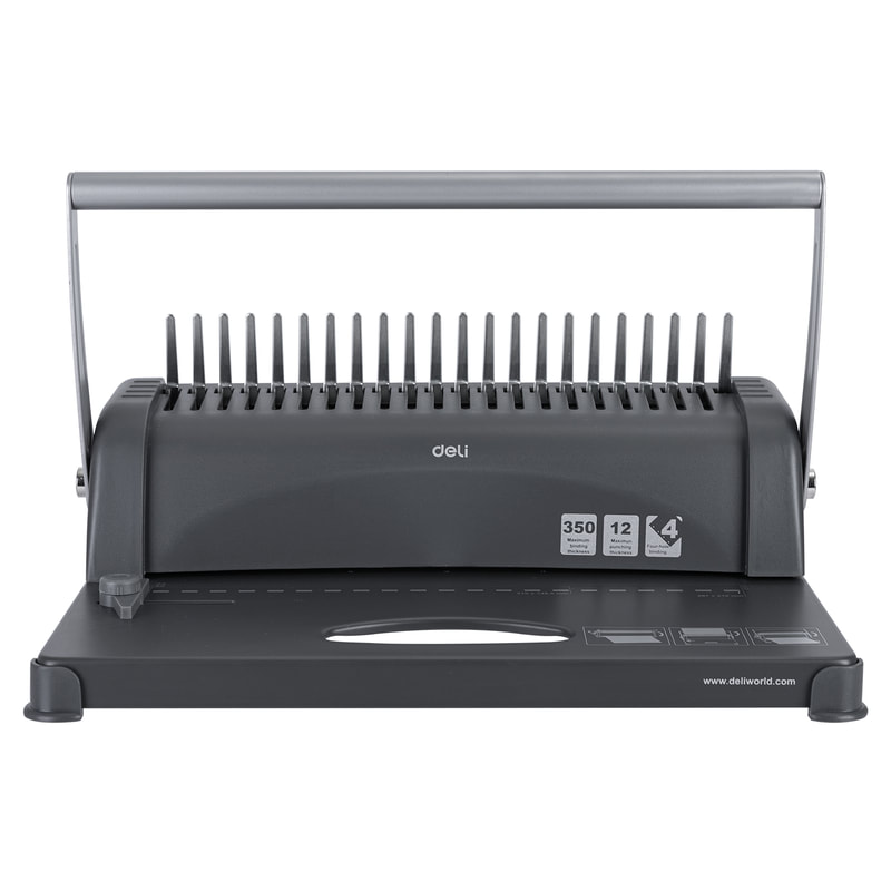 Deli E3871 A4 comb binder for school projects and manuals in Malaysia