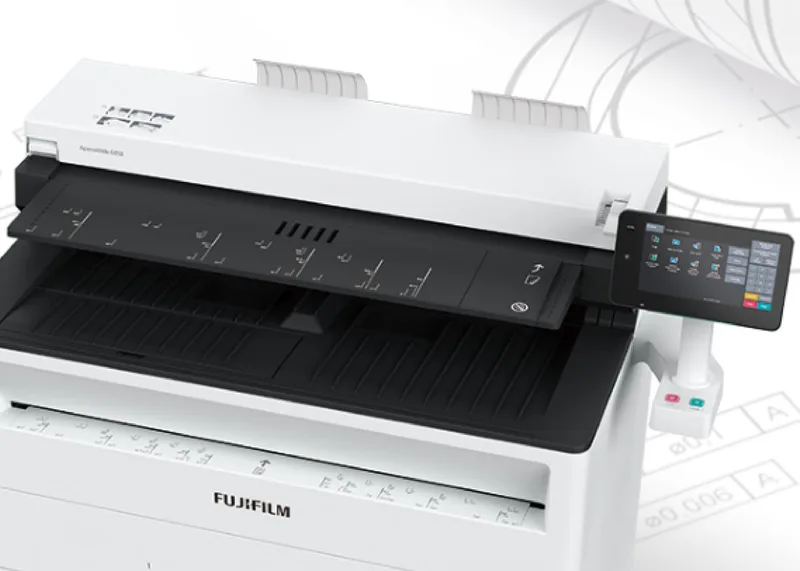 A1 A0 LED Printer Wide Format Printer Scanner Photocopy Machine FujiFilm ApeosWide 3030 / 6050