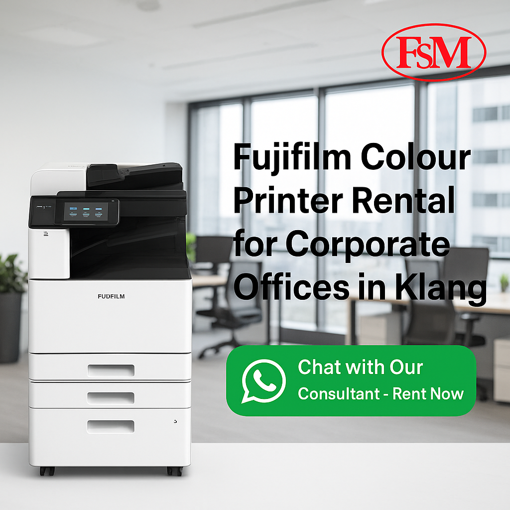 Fujifilm Colour Printer Rental for Corporate Offices in Klang