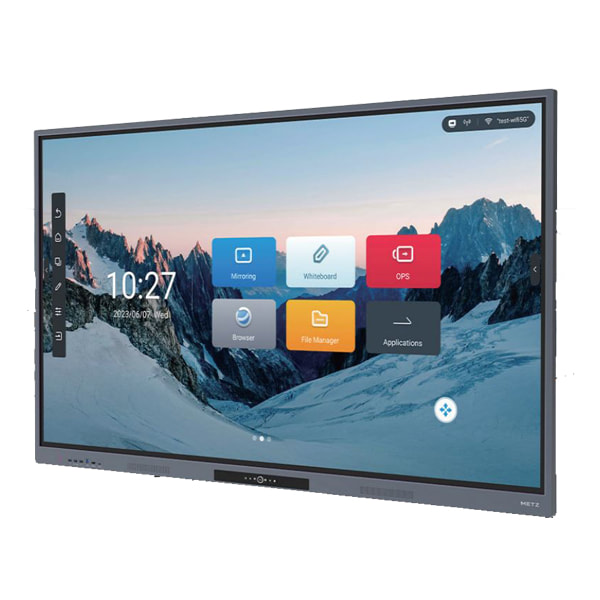 Metz MET-75KD 75 inch Interactive White Board 