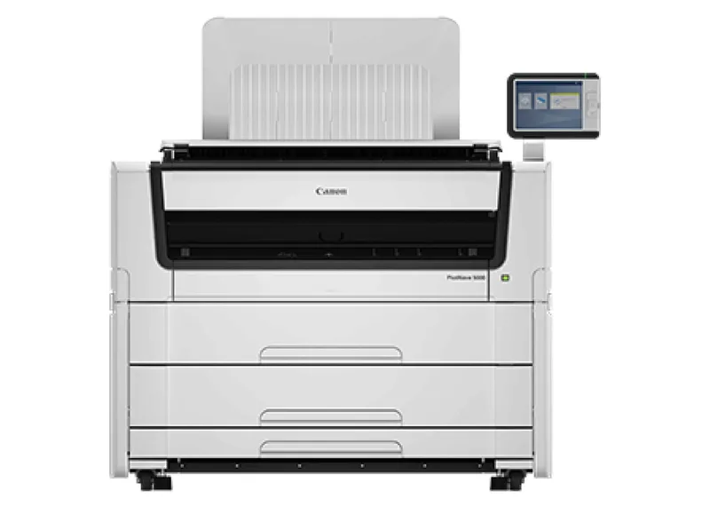 Fast A1 A0 Laser Printer Plotter Canon PlotWave 7500