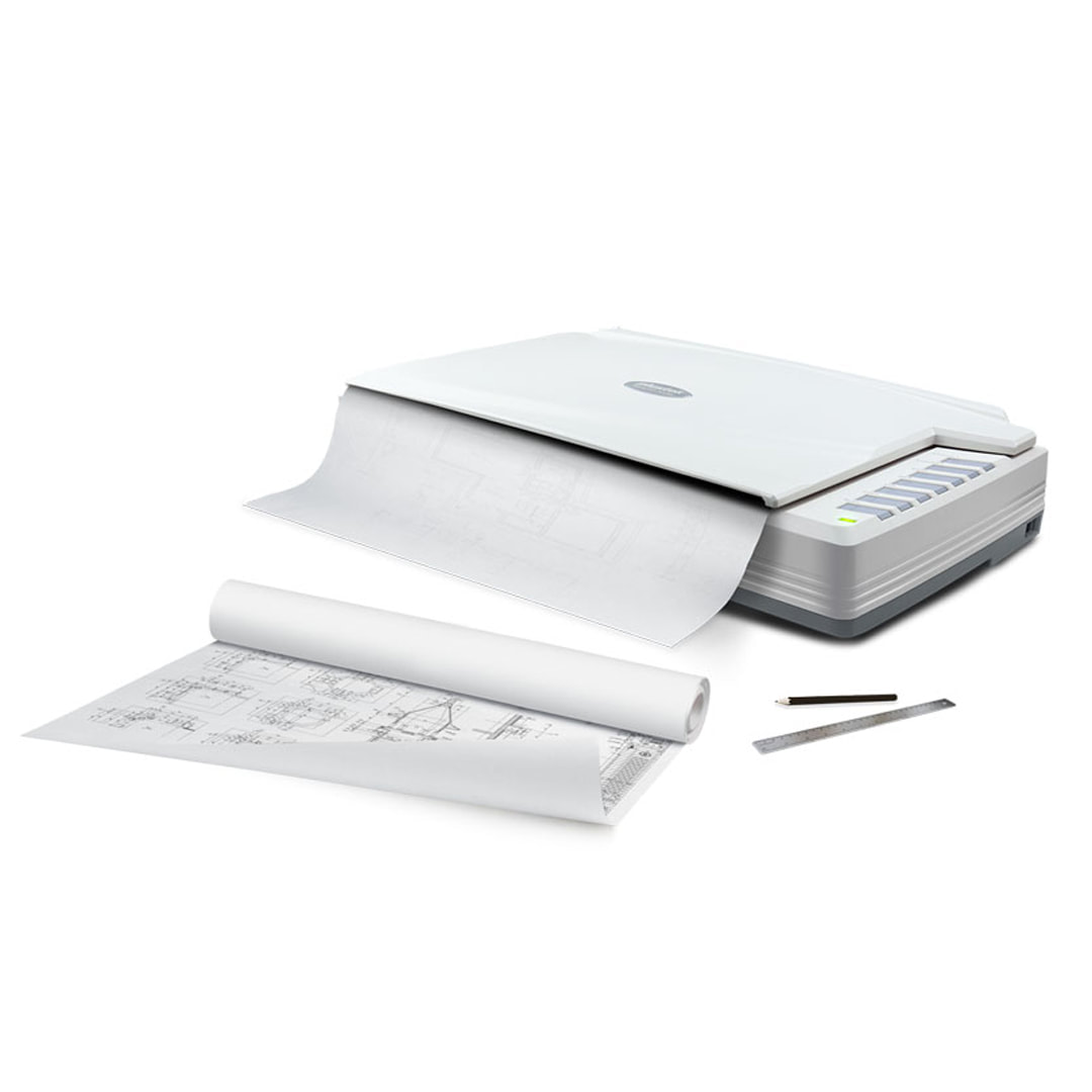 Mesin Pengimbas Buku Heavy Duty Book Scanner Plustek Opticbook A300