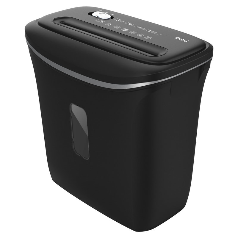 Malaysia office staff shredding confidential documents using Deli E9945