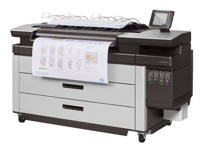 A1 A0 Production Plotter Printer With Scanner HP PageWide XL 4000 MFP proven HP PageWide Technology offers dependable production printing