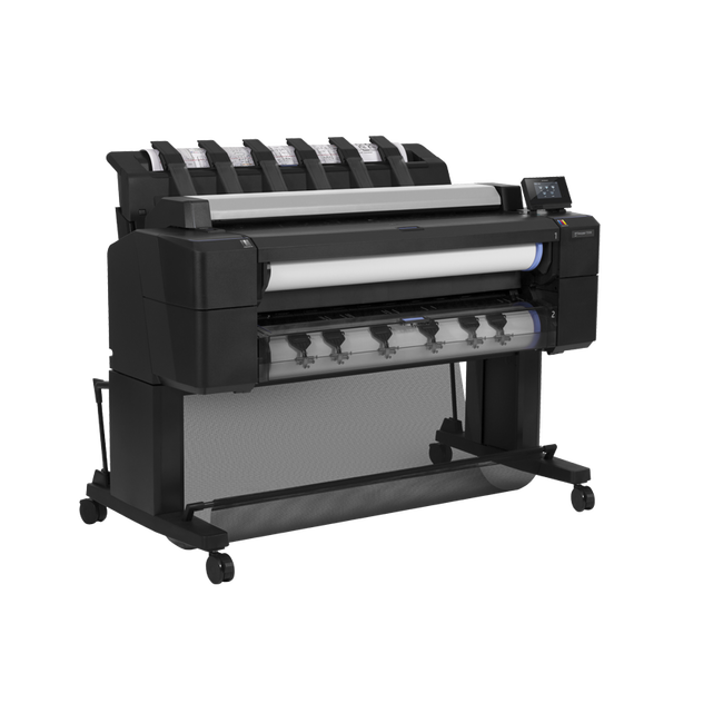 High Speed A0 Print Scan Copy Machine HP DesignJet T2530 MFP 36 Inch