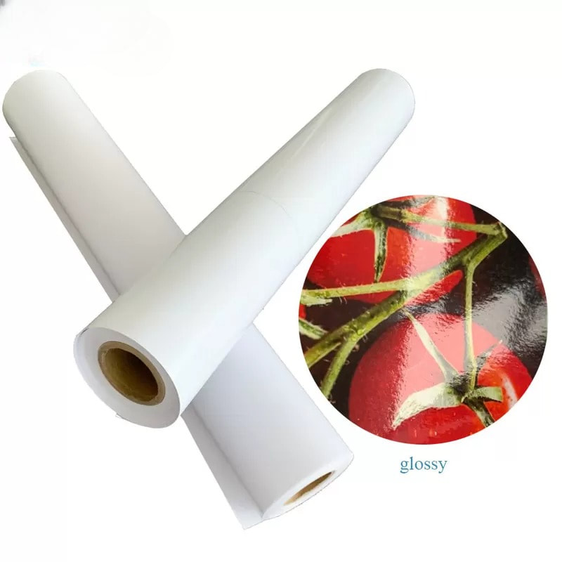 Adhesive High Gloss Photo Sticker Paper - Resin Coated (RC)