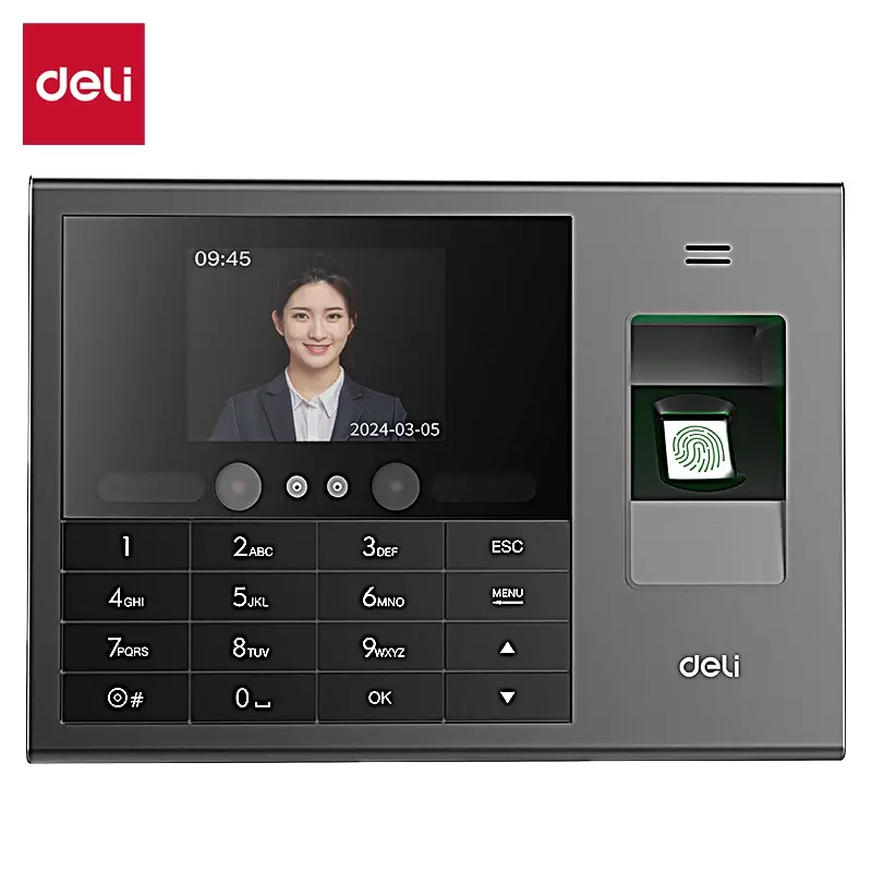 Deli ES172 fingerprint attendance machine supplier in Malaysia