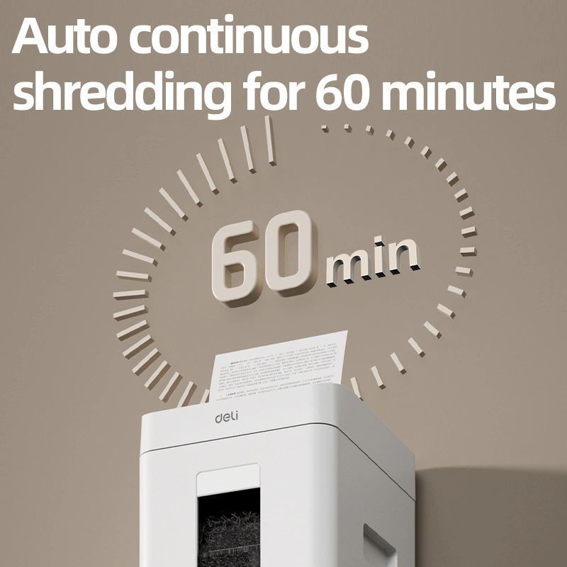 Deli ET081 office paper shredder for SME and admin departments in Malaysia