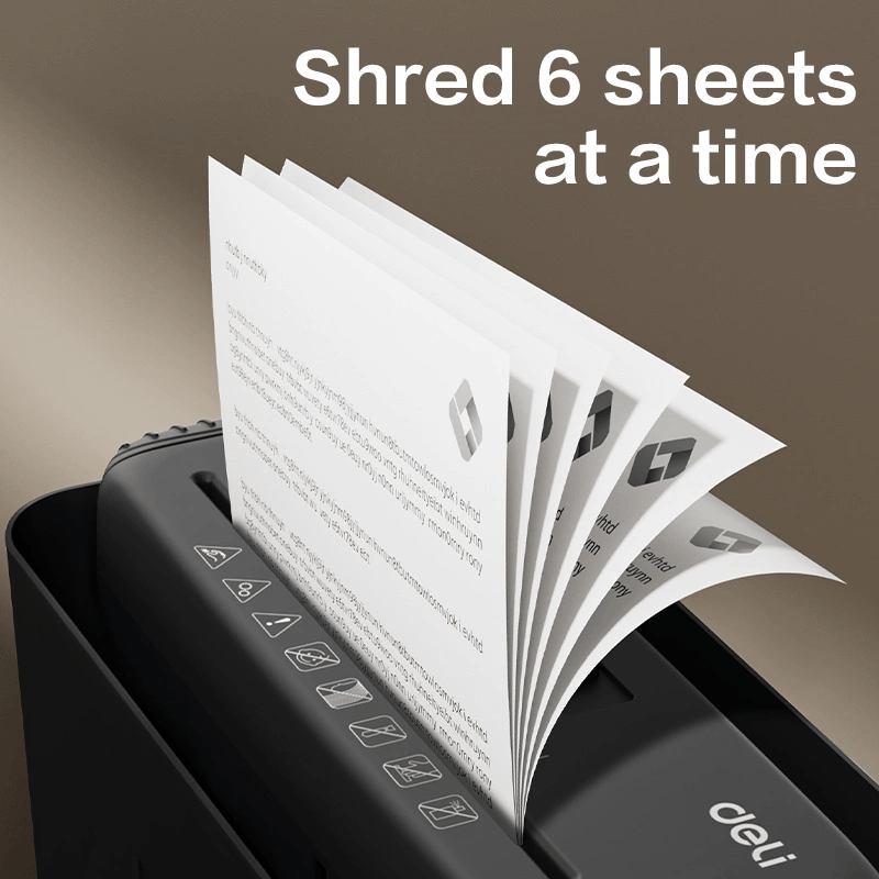Deli ET102SC office paper shredder for HR and admin departments in Malaysia