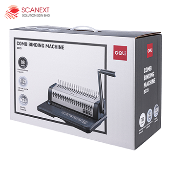 Deli E3873 binding machine for corporate office use Malaysia