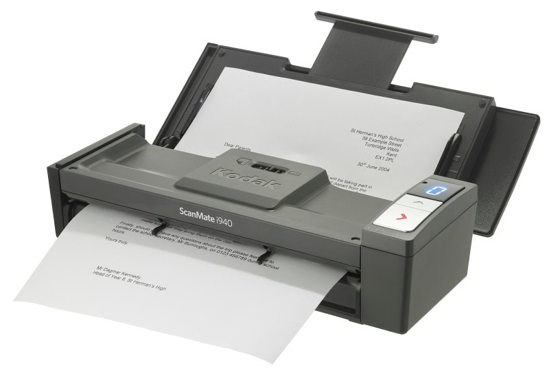 Small Receipt Scanner Ocr Pdf Kodak ScanMate i940 Portable Mobile Scanner
