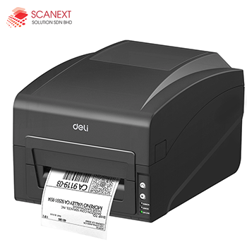 Deli ES351 thermal printer used at Malaysia POS counter for fast receipt printing