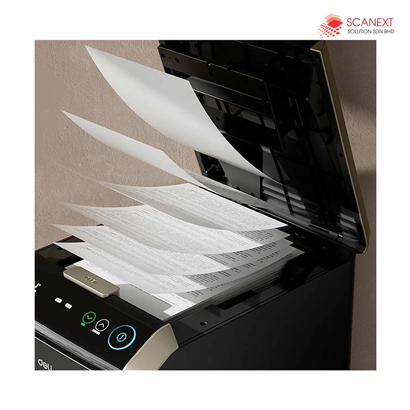 Auto Feed Paper Shredder Deli ET089