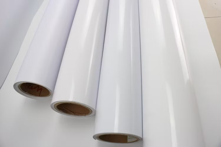 Glossy White Sticker HT (100mic)