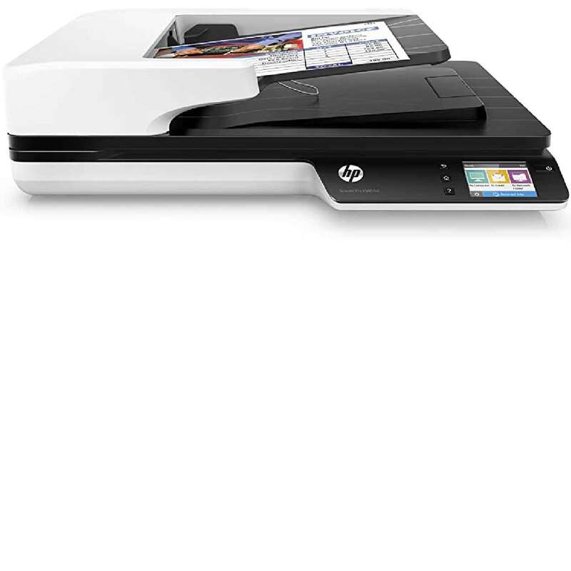 Document Scanner HP ScanJet Enterprise Flow 4500 fn1 Flatbed Scanner