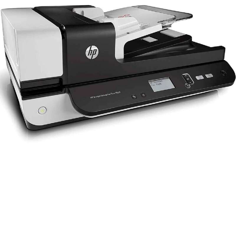 Auto Document Feeder and Flatbed Scanner HP ScanJet Enterprise Flow 7500 Flatbed Scanner