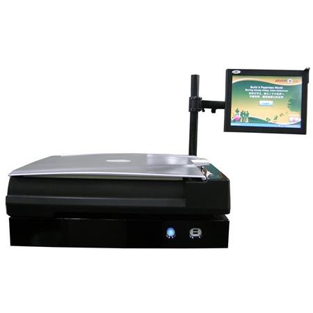 A3 Book Scanner, Digitize Book Machine Plustek OpticBook A300