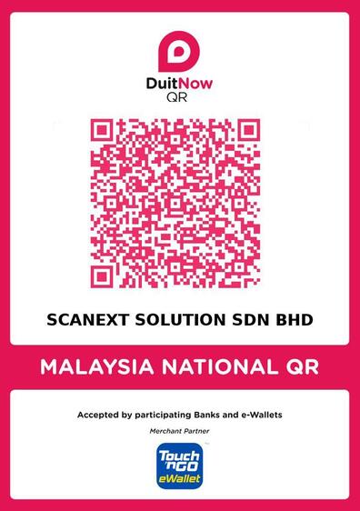 Scanext Duit Now Ewallet Qr code