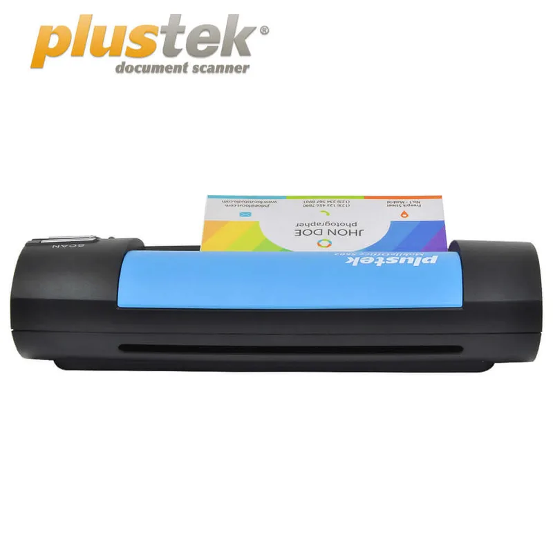 Scanner For Business Card, ID Card, Receipt, Small Document Plustek MobileOffice S602
