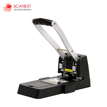 Deli E0150 2-hole paper punch for office use, high-capacity design