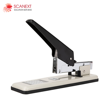 Deli E0394 high-capacity paper puncher for office use, durable and ergonomic design