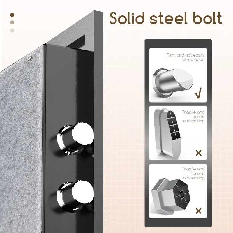 Best Safe Box for Home Use Deli ET587 Electronic Fireproof Safe