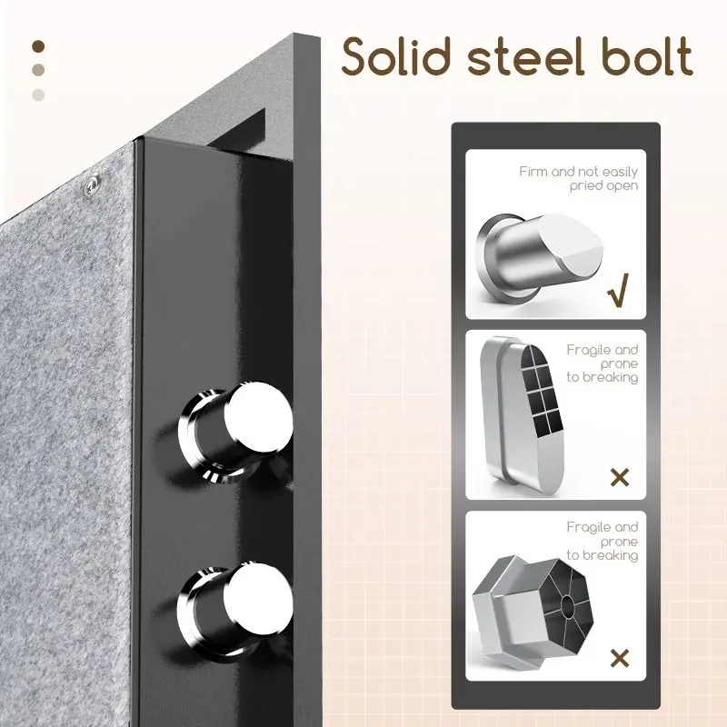 Small Safe Box for Personal Use Deli ET586 Electronic Fireproof Safe