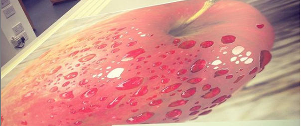 Spot UV Gold Stamping Poster A0 A1 A2 Size 