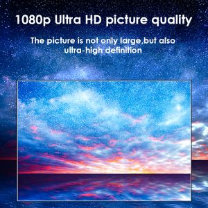 Deli VS6002 business projector displaying clear slides in corporate meeting room