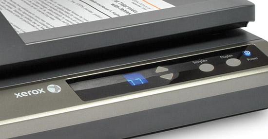 Auto Document Feeder and Flatbed Scanner Fuji Xerox DocuMate 3220 is a Paper Scanner A4 A5​