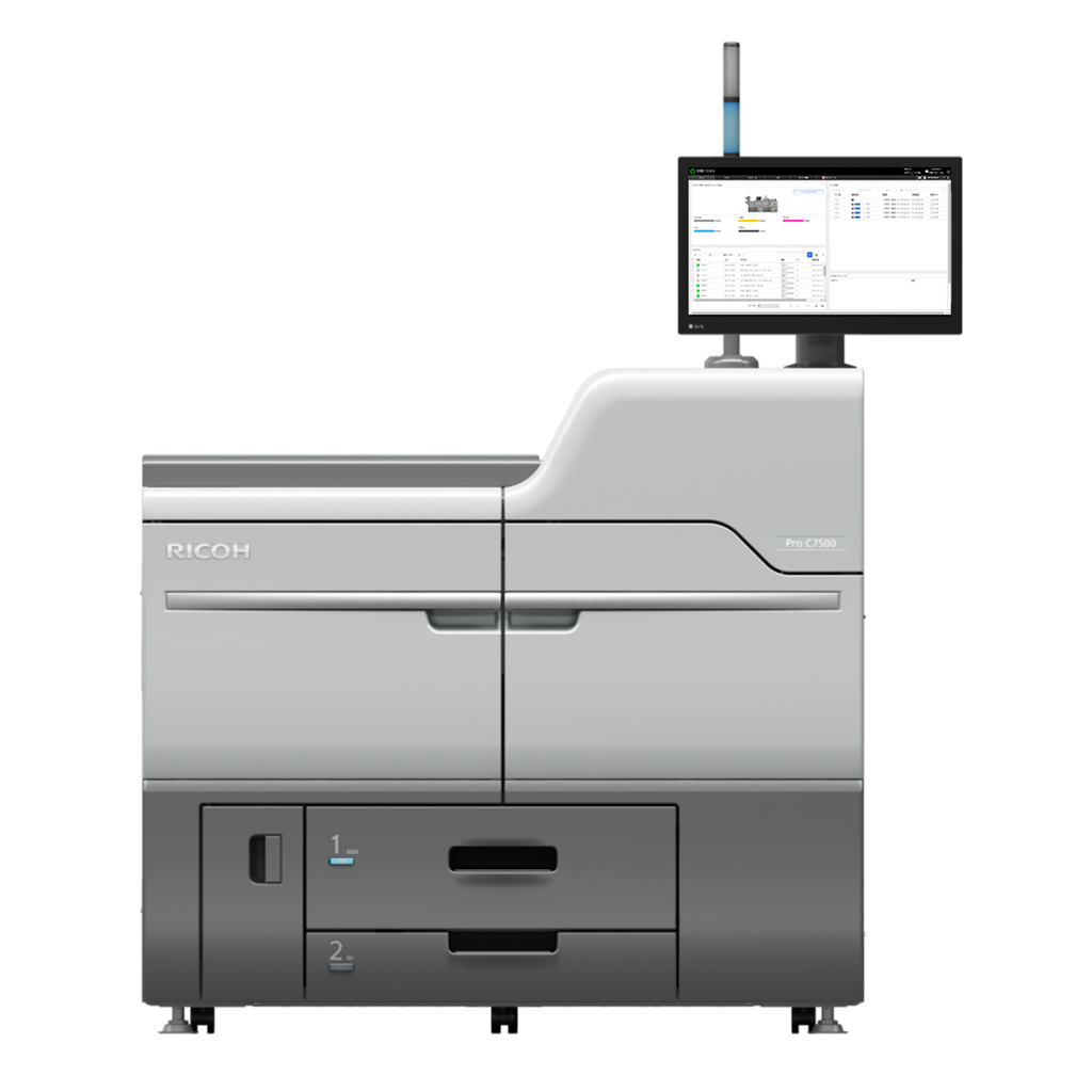 Ricoh ProC5300s with Output Tray