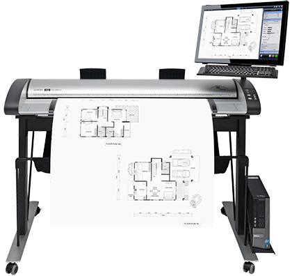 A1 A0 Paper Scanner Contex IQ Quattro 3690
