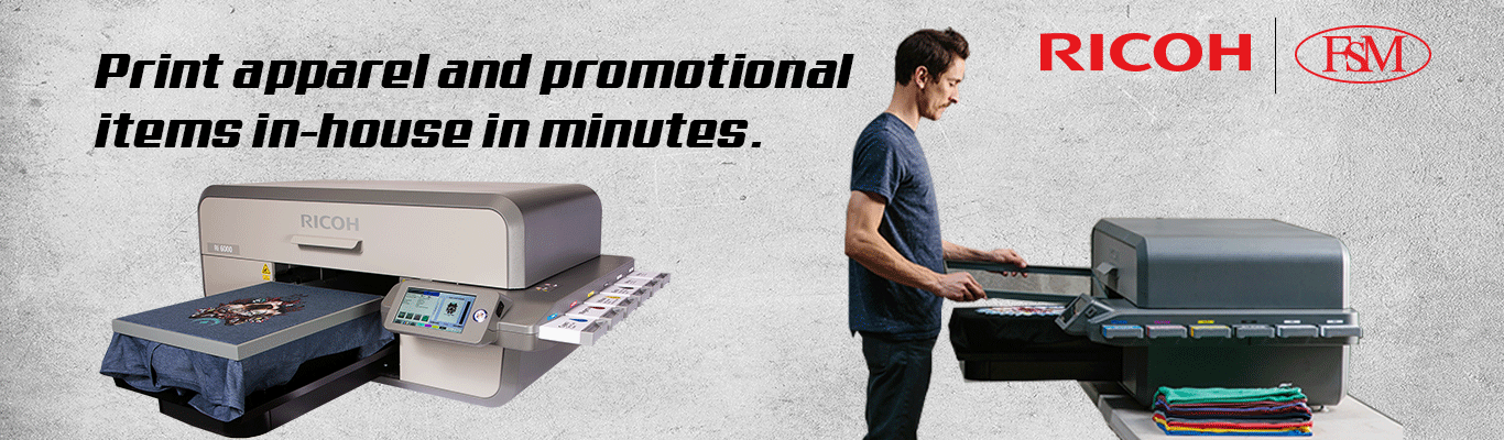 T-shirt Printing Machine for Small Business Ricoh Ri3000