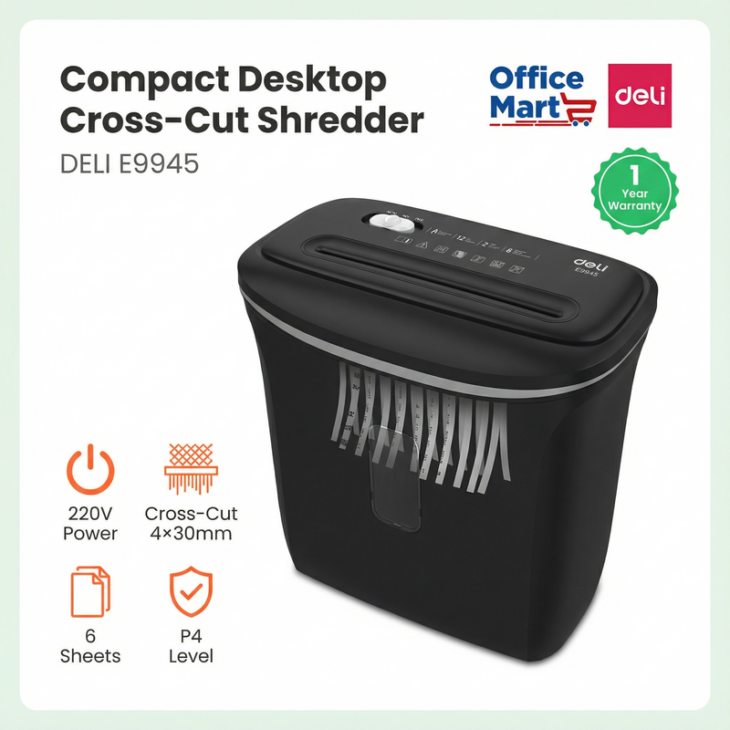 Deli E9945 Paper Shredder Malaysia