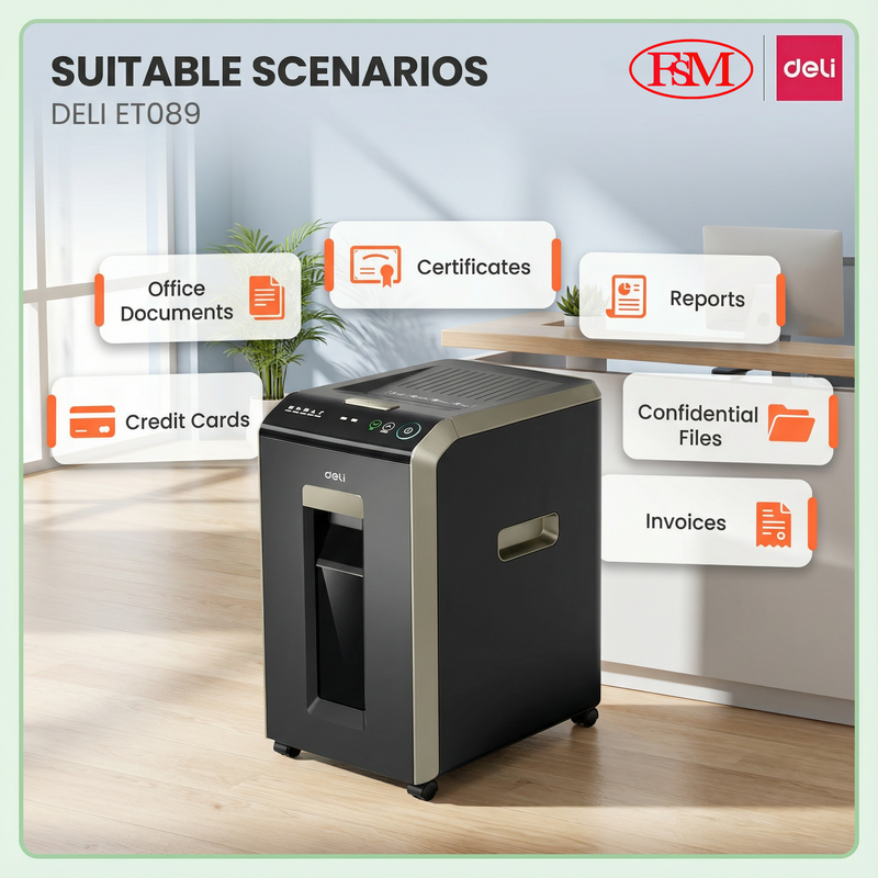 Deli ET089 Shredder Supplier Malaysia