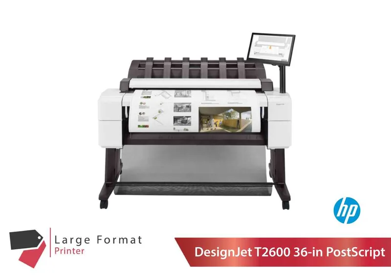 HP Wide Format Printer Scanner Photostat A0 HP DesignJet T2600 36-in