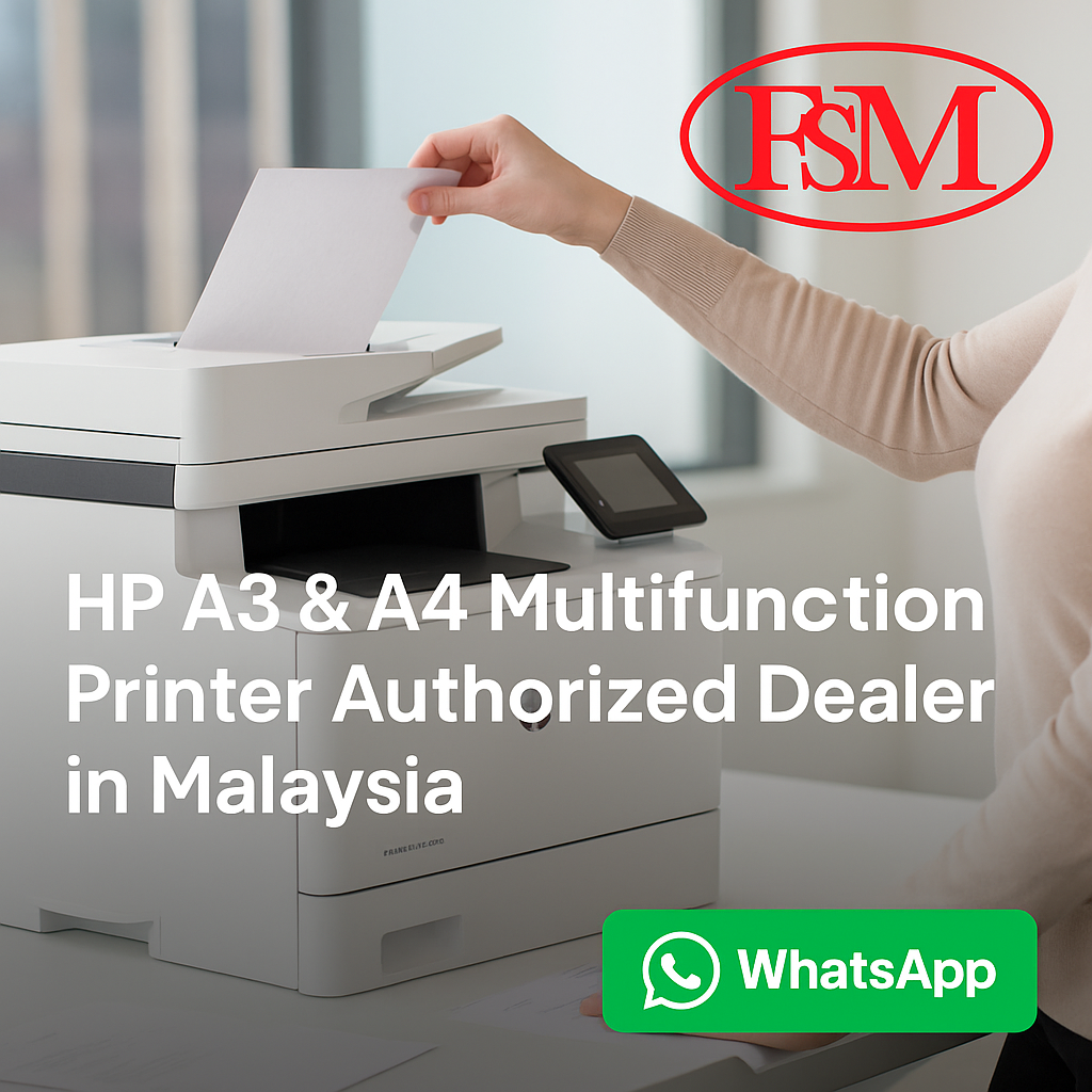 HP A3 & A4 Multifunction Printer – Authorized Dealer in Malaysia