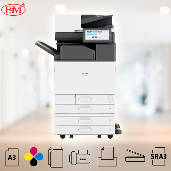 Ricoh IM C7010 multifunction printer front view