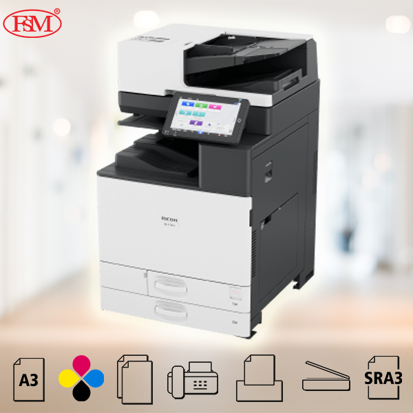 Ricoh IM C7010 multifunction printer side view