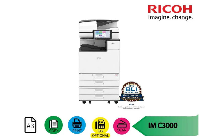 Ricoh IMC3000 Colour Photocopy Machine