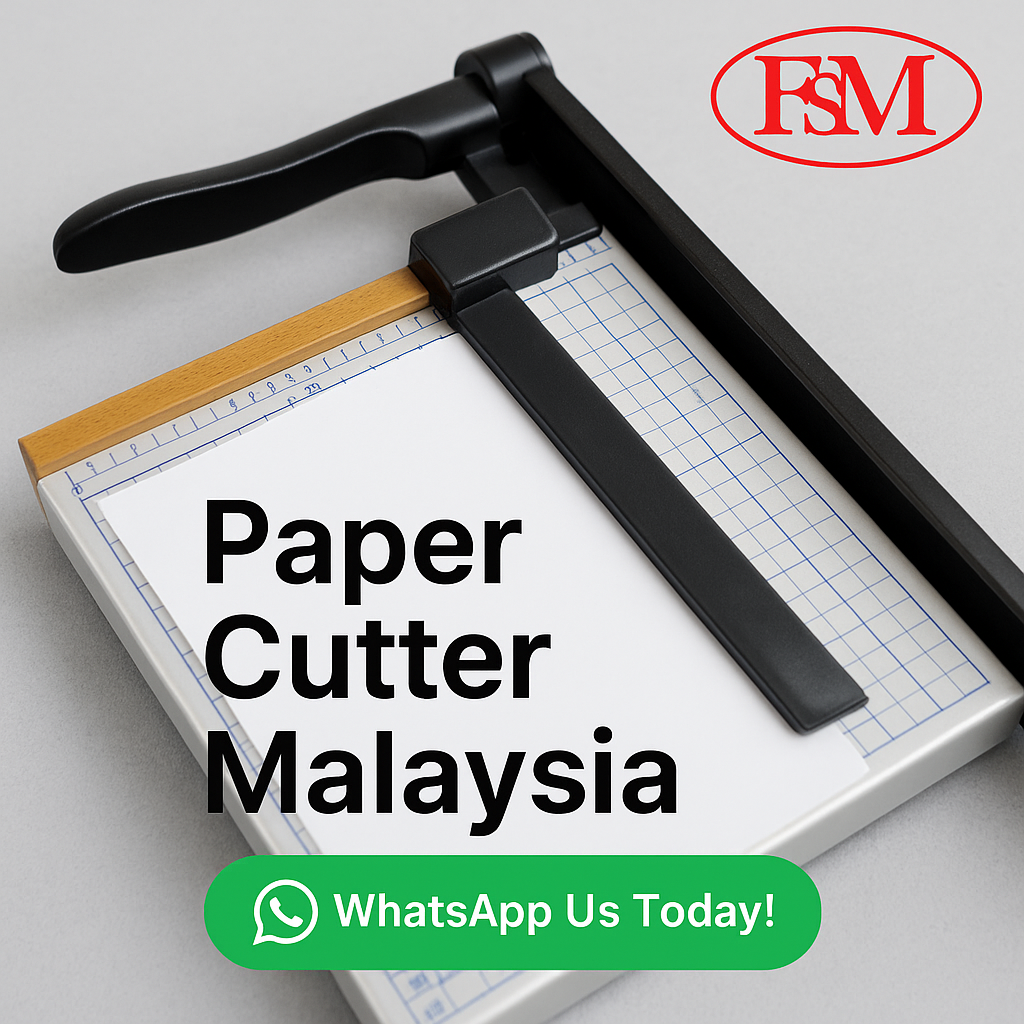 Paper Cutter Malaysia – Precision Cutting Tools for School, Office & Printing Needs