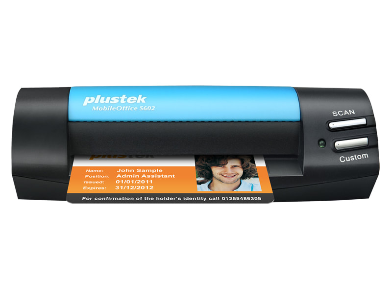 Business Card Scanner, Plustek MobileOffice S602