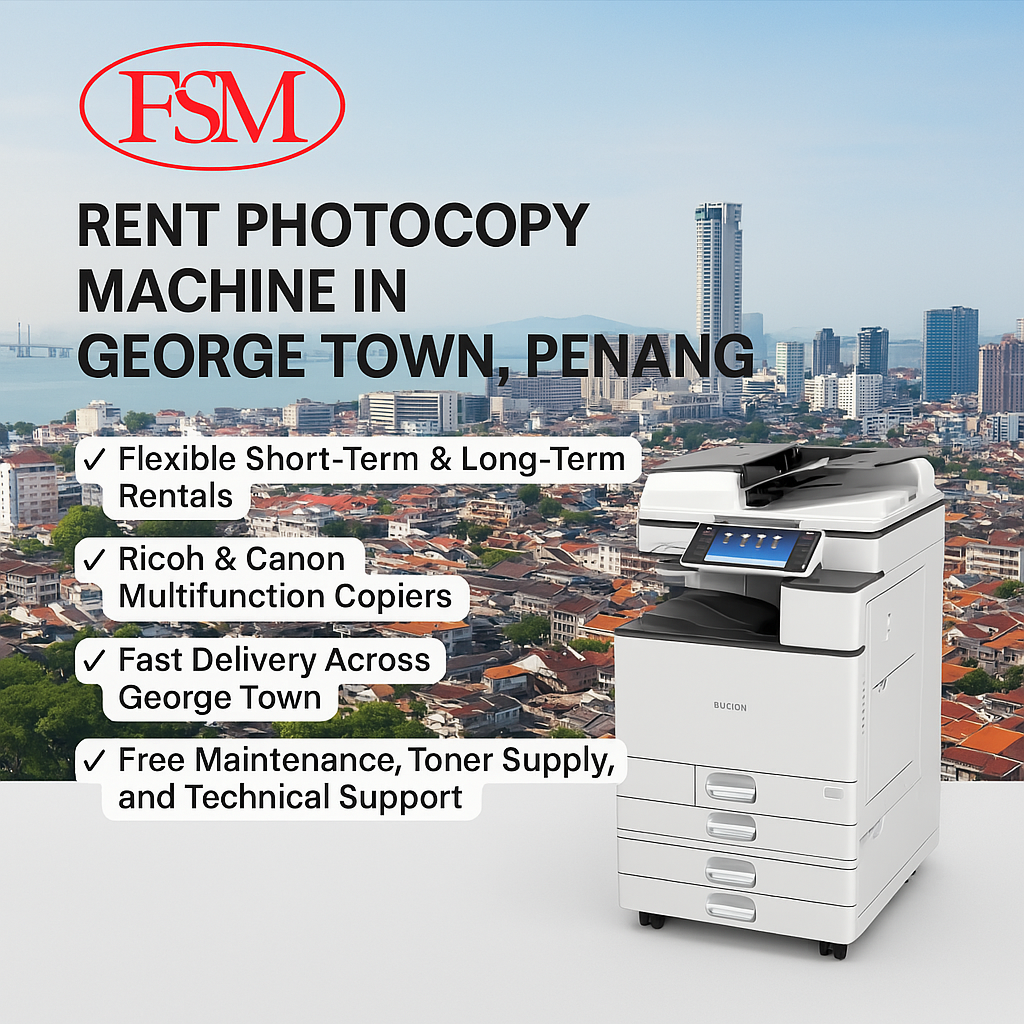 Rent Photocopy Machine in George Town, Penang
