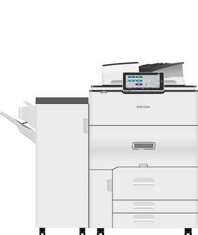 Ricoh IMC6500 with Stapler Finisher