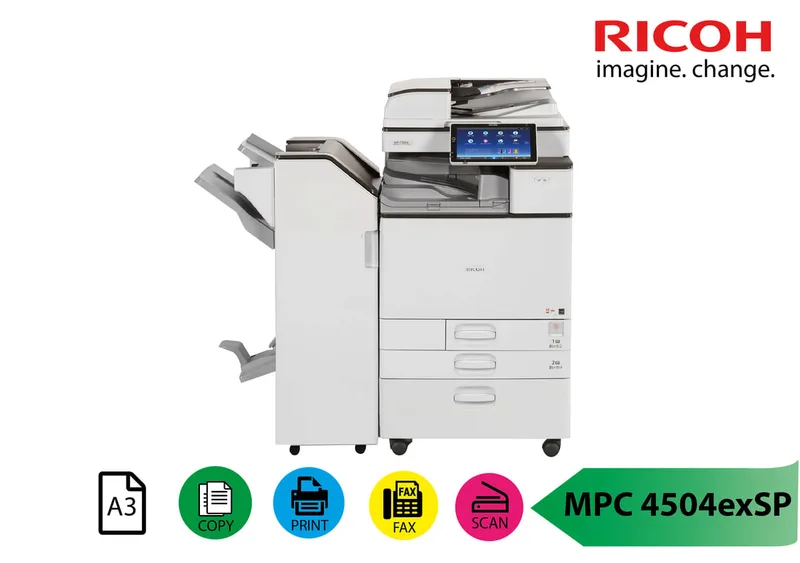 Ricoh MPC4504 exSP Mesin Fotostat Warna A3, Color Photostat Machine