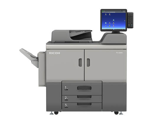 Ricoh Pro8300s and Shift Sort Tray