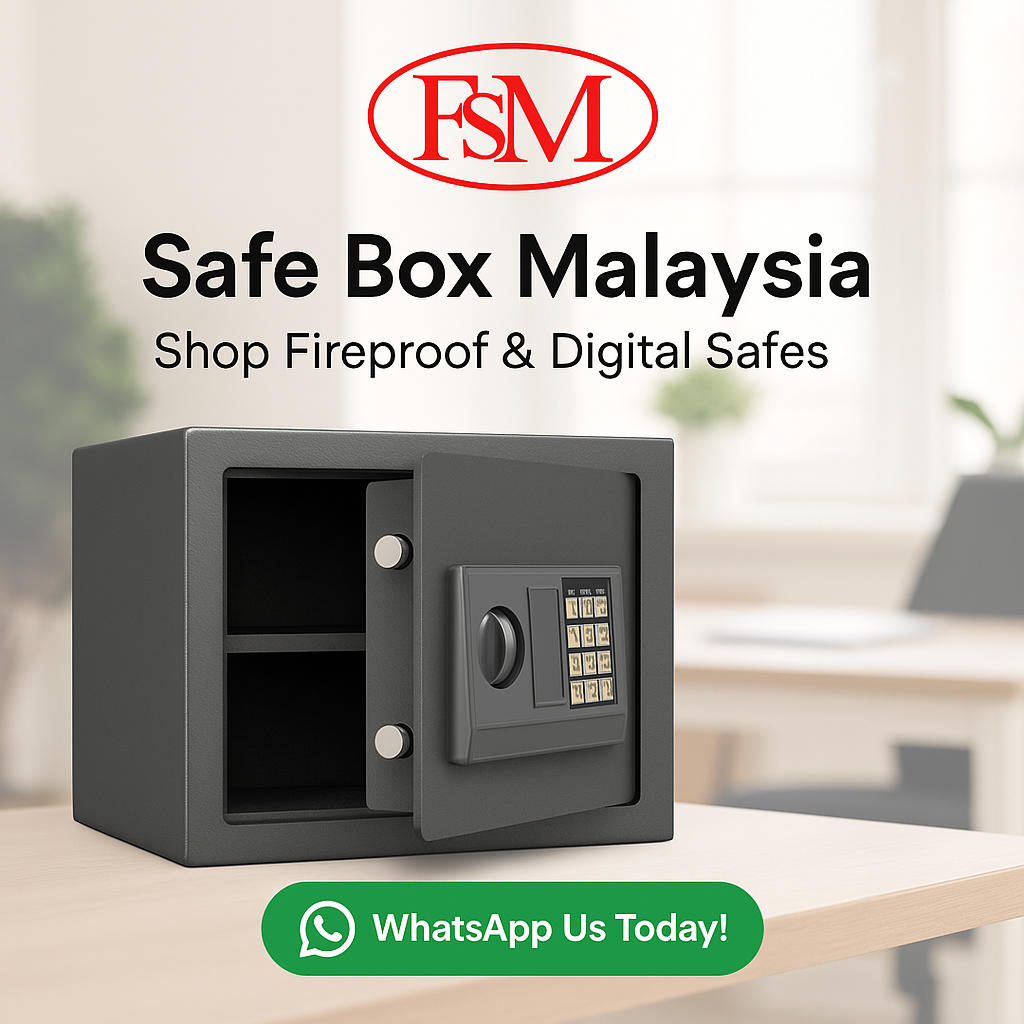 Safe Box Malaysia  Fireproof & Digital Safe Boxes for Home & Office