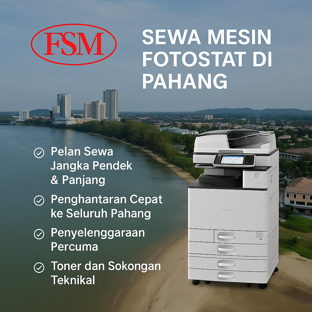 Sewa Mesin Fotostat Di Pahang