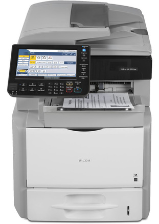 Low Cost Small Laser Printer Scanner Copy Fax Ricoh SP5210SR
