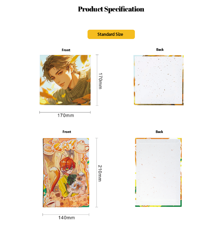 Edge-to-edge anime card printing for collectors and merch sellers